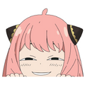 Anya Forger Anime Vinyl Sticker