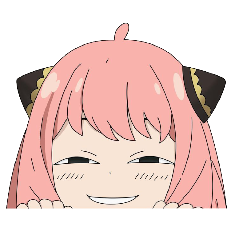 Anya Forger Anime Vinyl Sticker