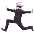 Gojo Satoru Anime Vinyl Sticker