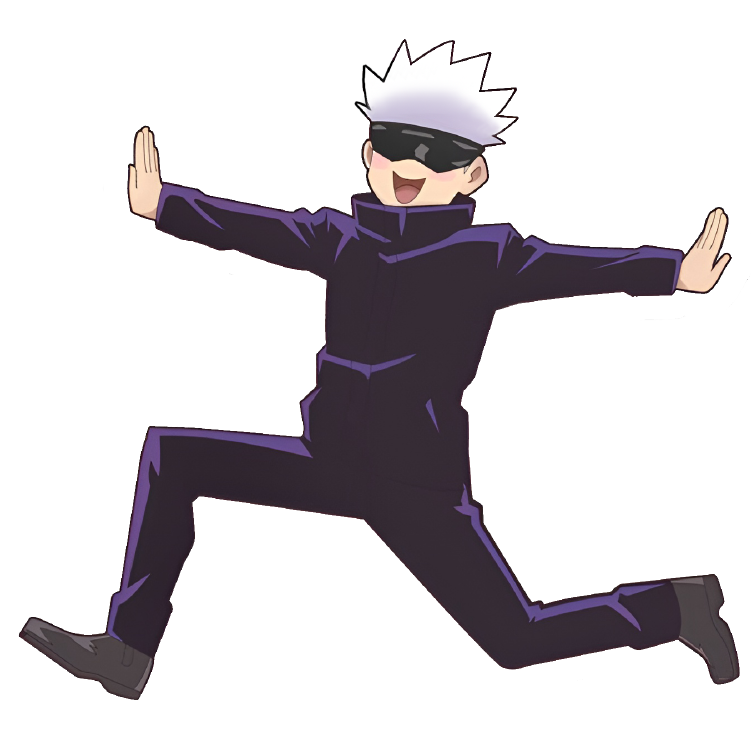 Gojo Satoru Anime Vinyl Sticker