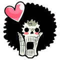 Brook Anime Vinyl Sticker