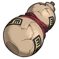 Gaara Sand Gourd Anime Vinyl Sticker