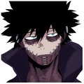 Dabi Anime Vinyl Sticker