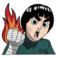 Rock Lee Anime Vinyl Sticker