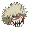 Bakugo Anime Vinyl Sticker