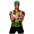 Zoro Anime Vinyl Sticker