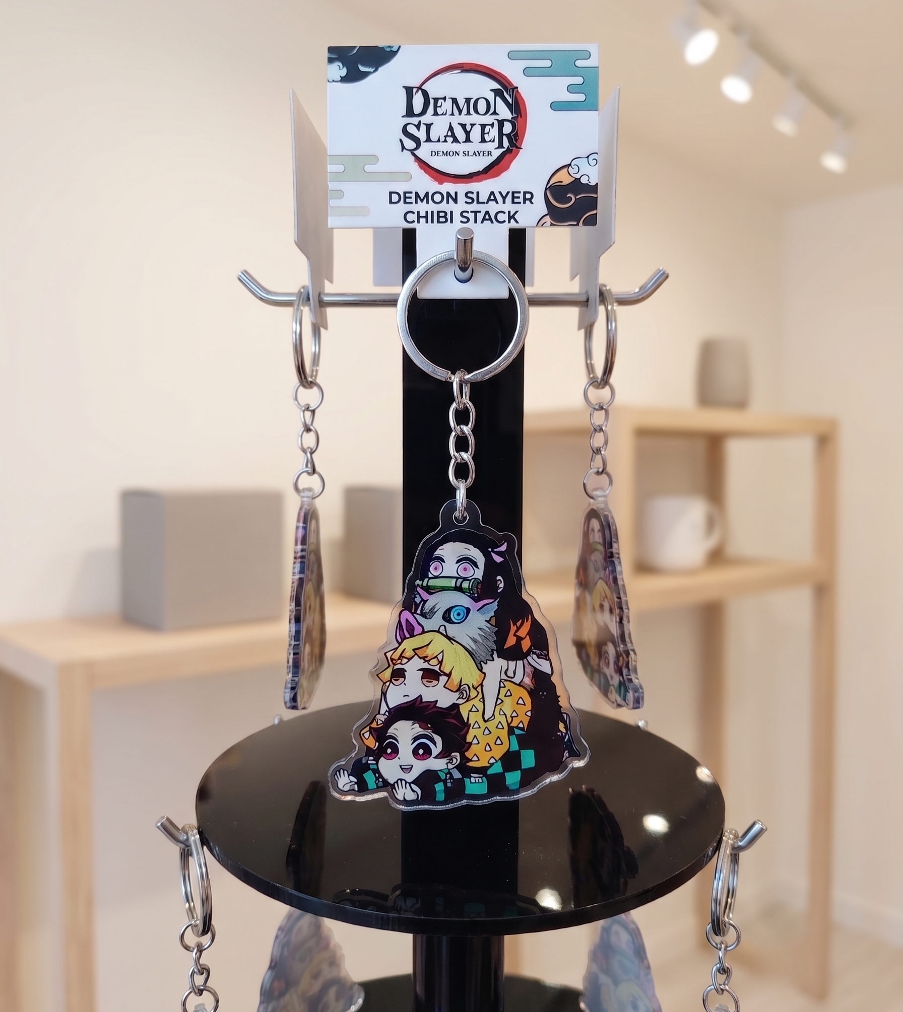 Demon Slayer Chibi Squad Acrylic Keychain