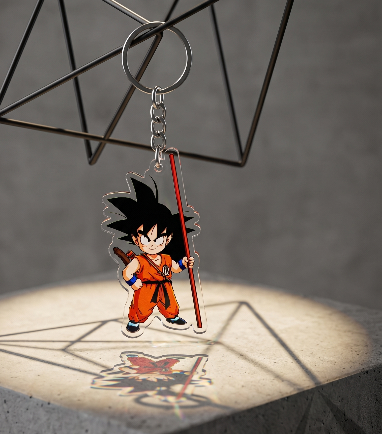 Goku keychain
