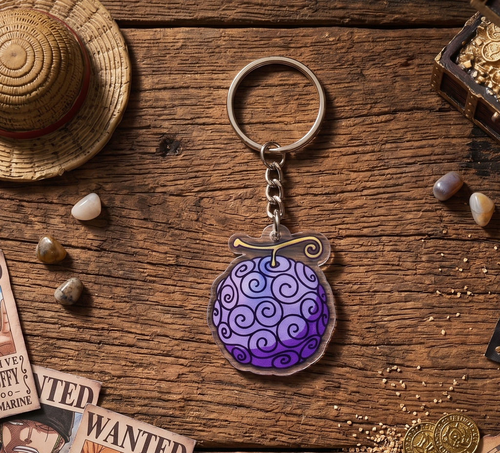 gomu gomu no mi acrylic keychain