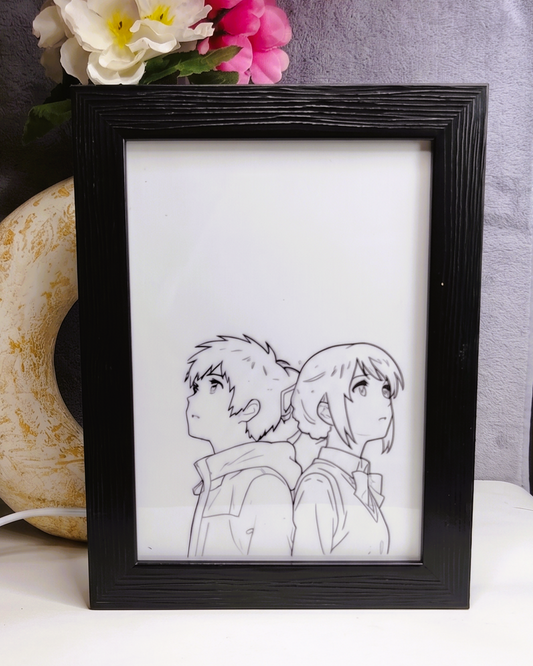 Your Name LED Photo Frame