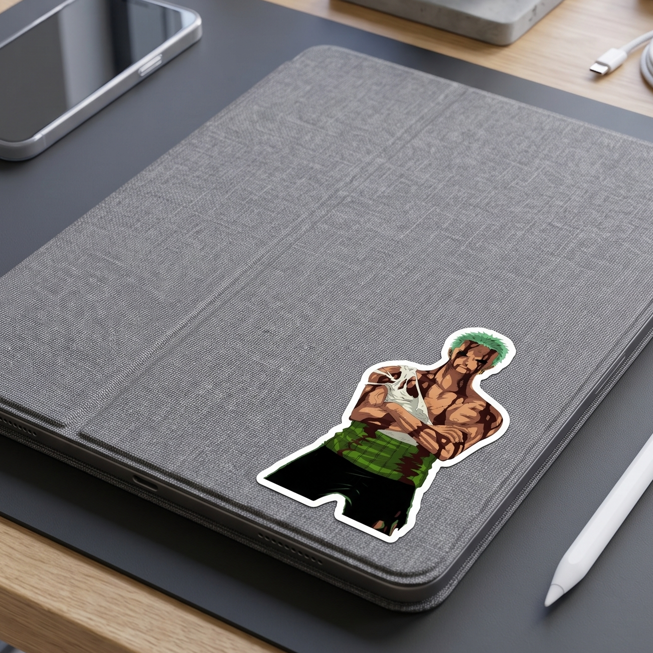 Zoro Anime Vinyl Sticker