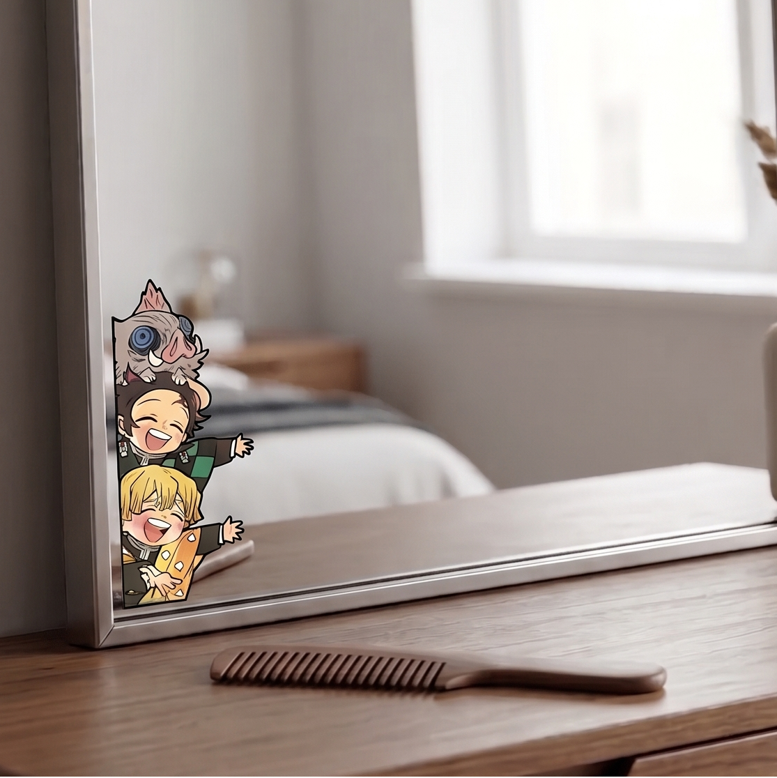 Demon Slayer Peeker Anime Vinyl Sticker