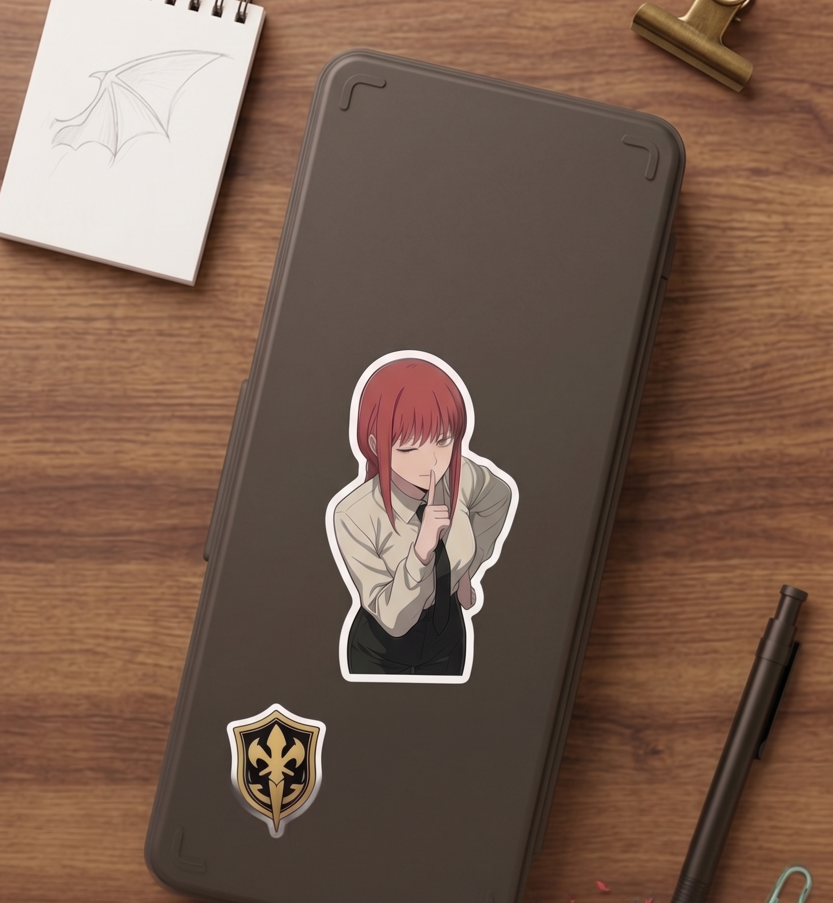 Makima Anime Vinyl Sticker