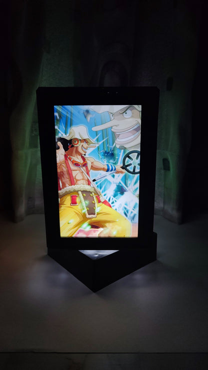 One Piece LED Rotating Lamp