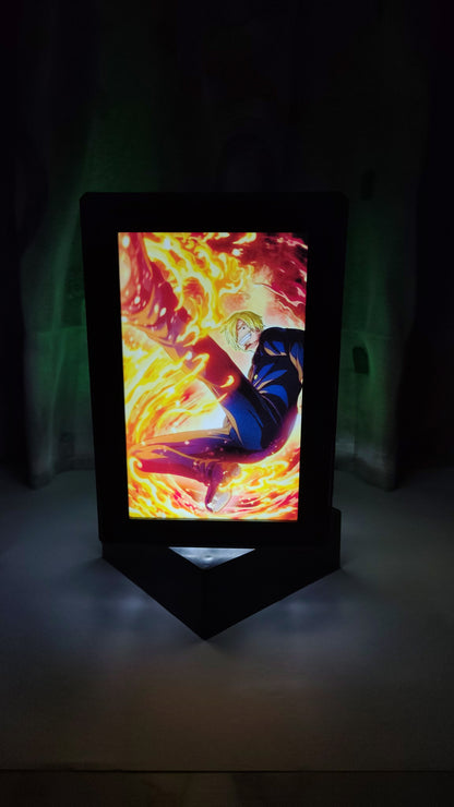 One Piece LED Rotating Lamp