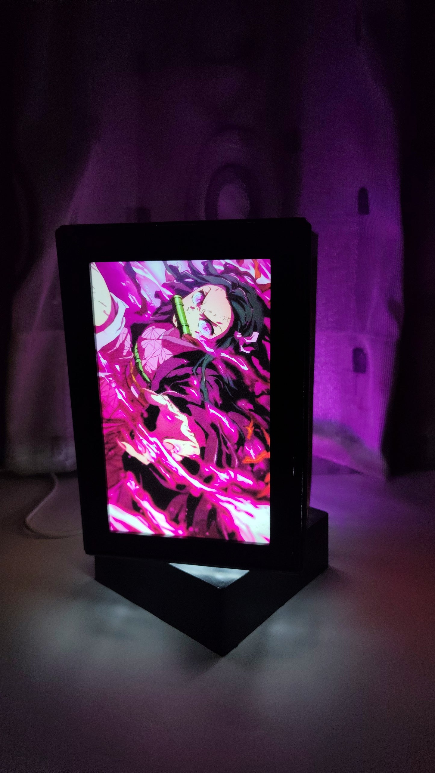 Demon Slayer LED Rotating Lamp