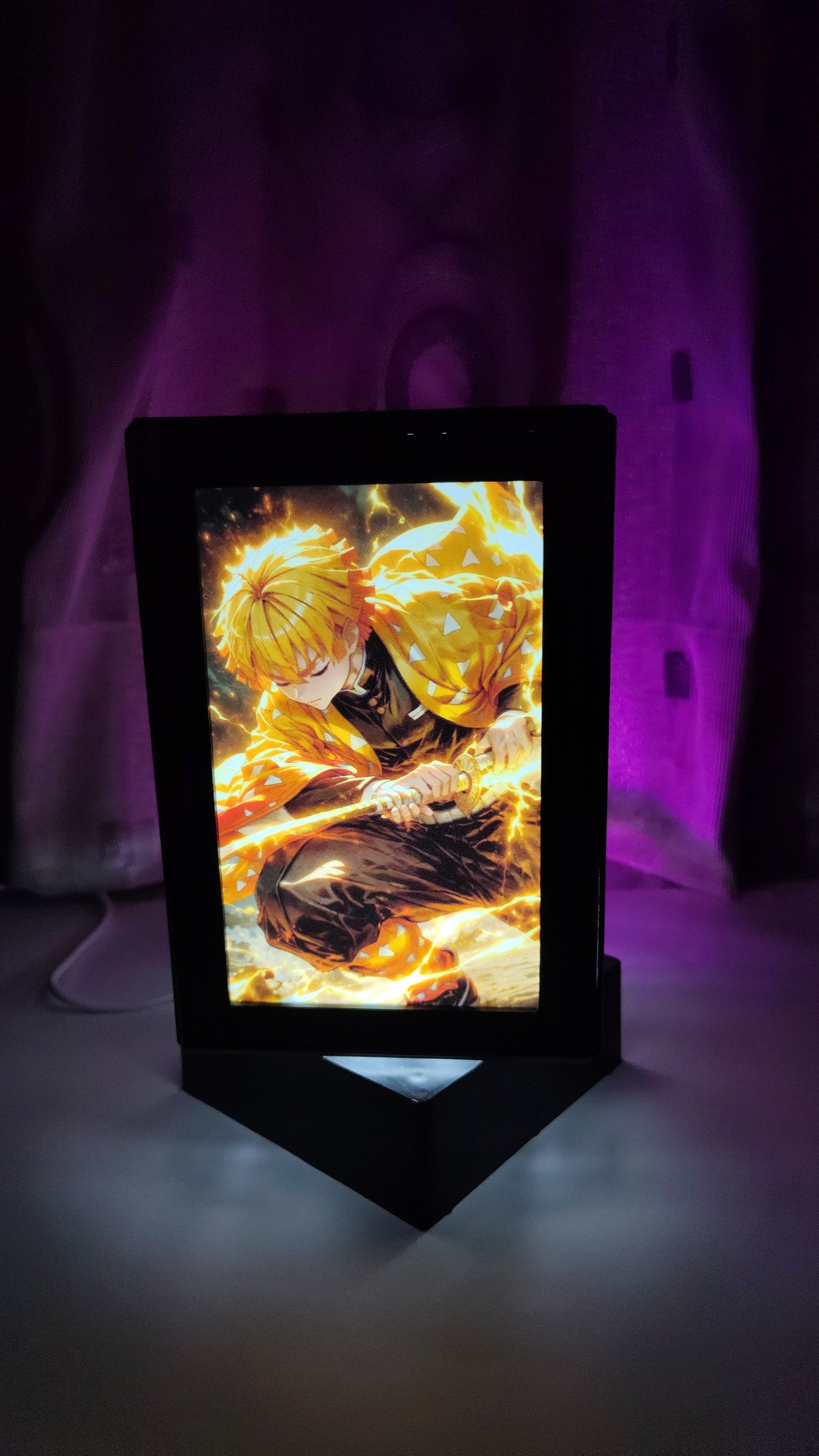 Demon Slayer LED Rotating Lamp