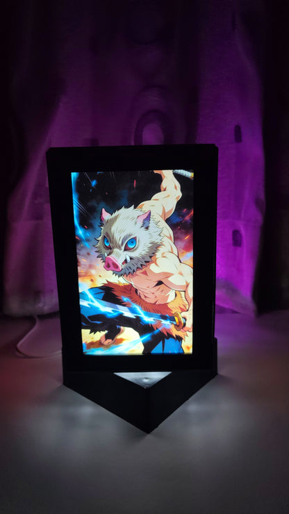 Demon Slayer LED Rotating Lamp
