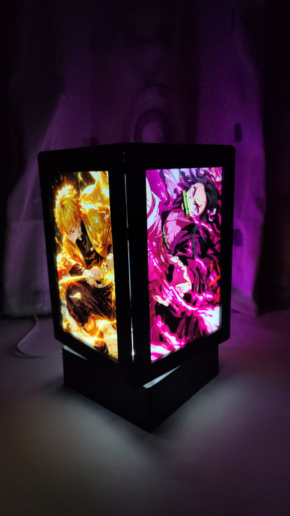 Demon Slayer LED Rotating Lamp