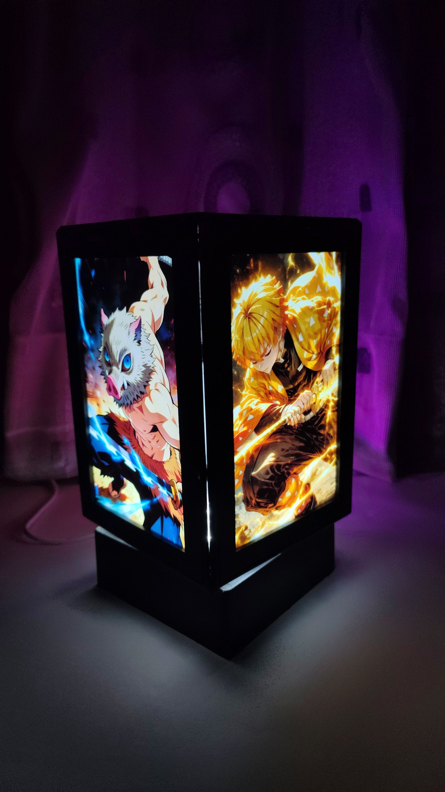 Demon Slayer LED Rotating Lamp