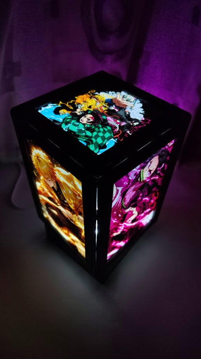 Demon Slayer LED Rotating Lamp
