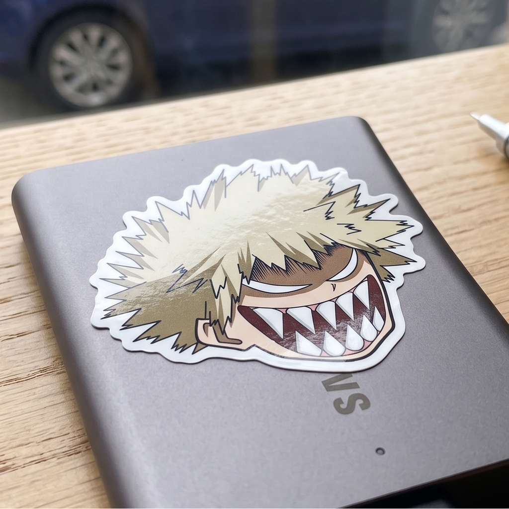Bakugo Anime Vinyl Sticker