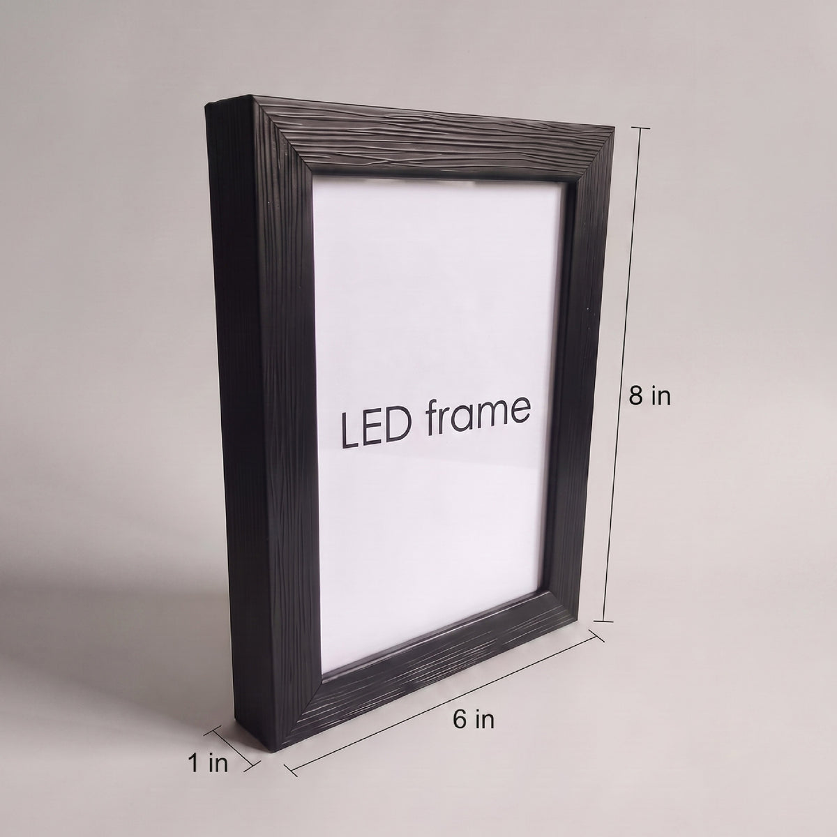 Your Name LED Photo Frame close up view Devbu Store