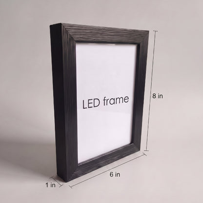 Your Name LED Photo Frame close up view Devbu Store