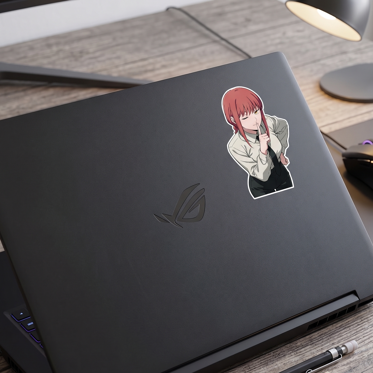 Makima Anime Vinyl Sticker