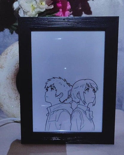 Your Name LED Photo Frame
