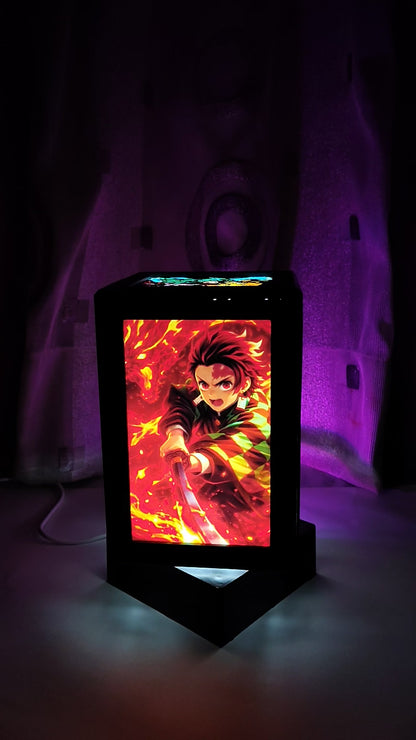 Demon Slayer LED Rotating Lamp