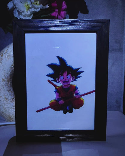 Goku LED Photo Frame