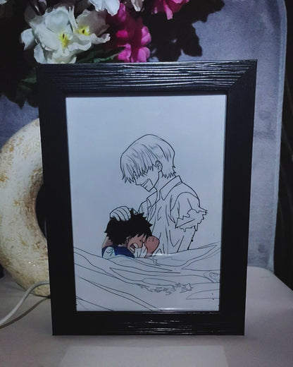 Luffy LED Photo Frame