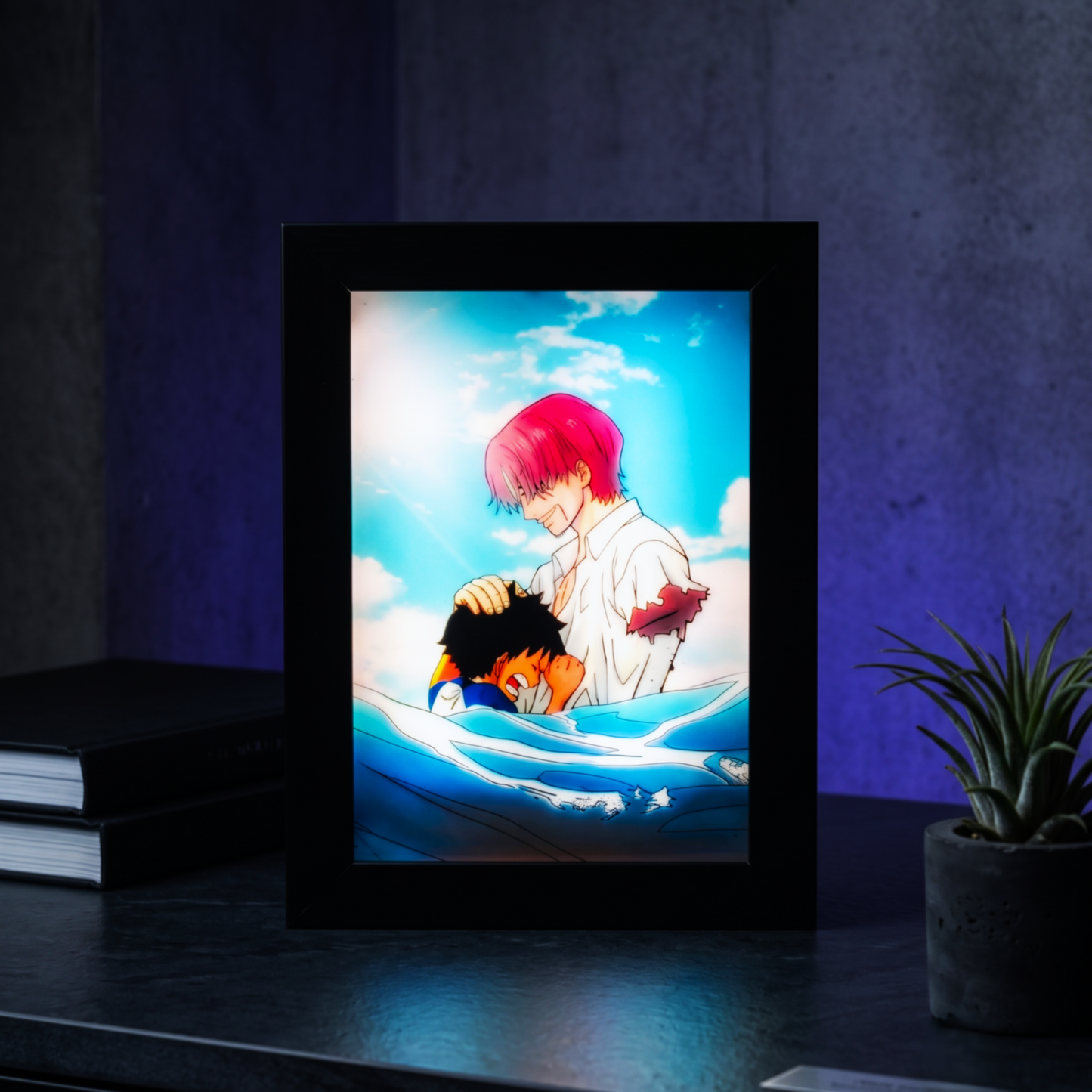 Luffy LED Photo Frame